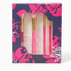 Lilly Pulitzer GWP brush set new in box